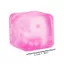 Đồ chơi Fidget Căng thẳng Ice Cube Đồ chơi Khối bóng căng thẳng với bông tuyết Bên trong Đồ chơi thần tài Squishy giác quan cho trẻ em Người lớn sonlekvn
