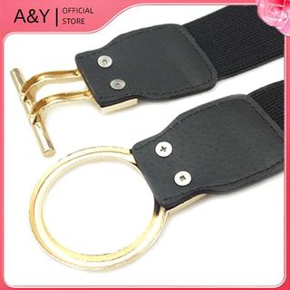 Dây thắt lưng nữ A & Y Bule Thắt lưng co giãn rộng cho váy nữ.