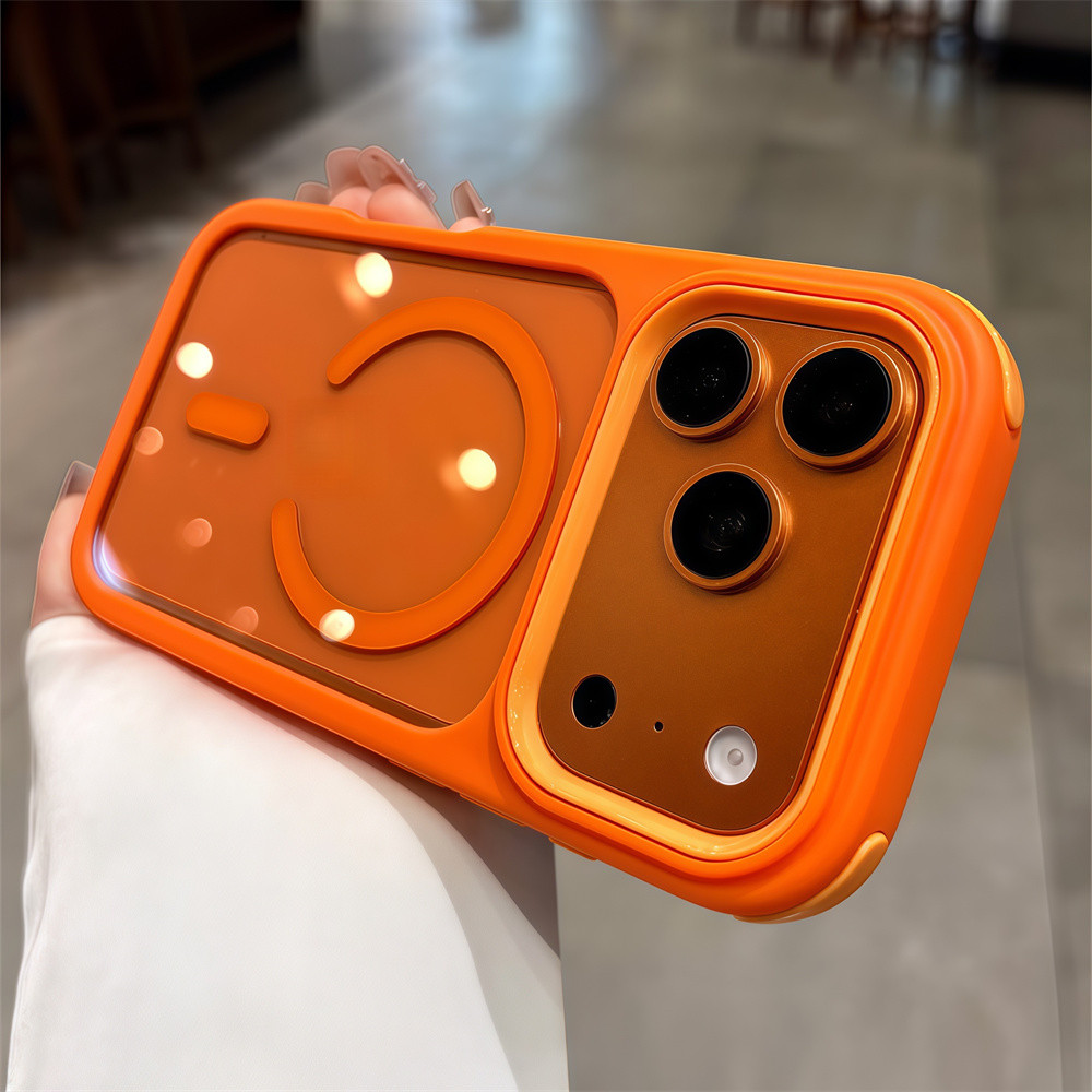 Ốp điện thoại từ tính trong suốt chống rơi chất lượng cao cho iphone 17 Pro Max 16 12 13 14 15 Pro Max Vỏ có Camera Bảo vệ toàn diện Vỏ chống sốc Vỏ cứng bảo vệ điện thoại