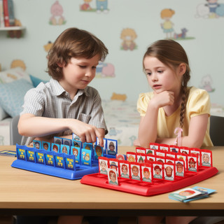 Who Is It Board Game Đoán Thẻ Trò Chơi Trí Nhớ Logic Trẻ Em Cha Mẹ Con Du Lịch Vui Nhộn