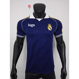 2026 – 27 Áo đấu phiên bản cầu thủ thông thường của Real Madrid (Xanh dương) – Vải thoáng khí cao cấp, Cá nhân hóa với tên và số của riêng bạn, Size S – 2XL