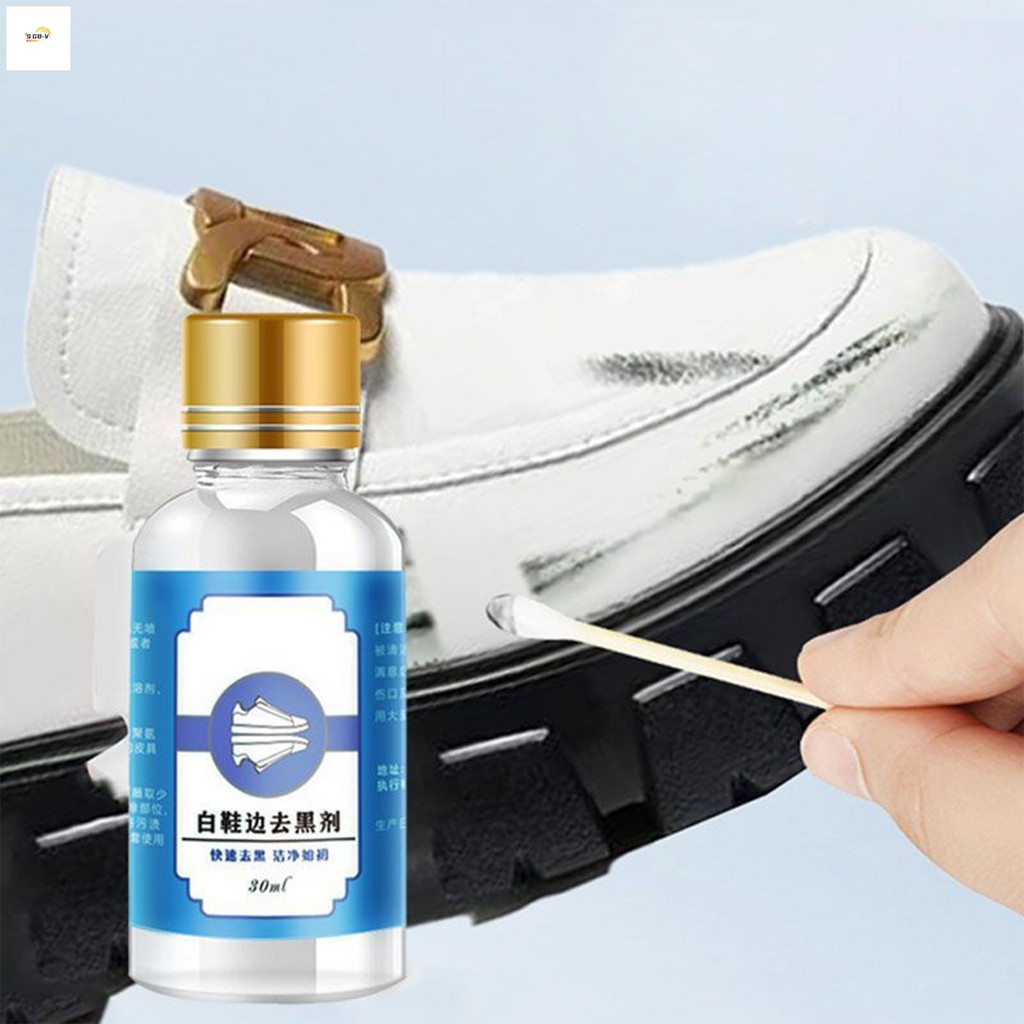 Dụng cụ làm sạch giày 30ml đa năng: loại bỏ vết bẩn, dùng cho da và thể thao