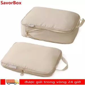 Túi đựng hành lý SAVORBOX, Túi nén quần áo Dacron đa năng, Túi du lịch dung tích lớn chống bẩn