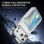 Ốp Điện Thoại Trong Suốt, Đa Năng, Tương Thích Với iPhone 17 Pro Max, 16 Pro Max, 15 Pro Max, 14 Pro Max, 13, 12, 11, Chống Sốc, Có Giá Đỡ Thẻ, Vỏ