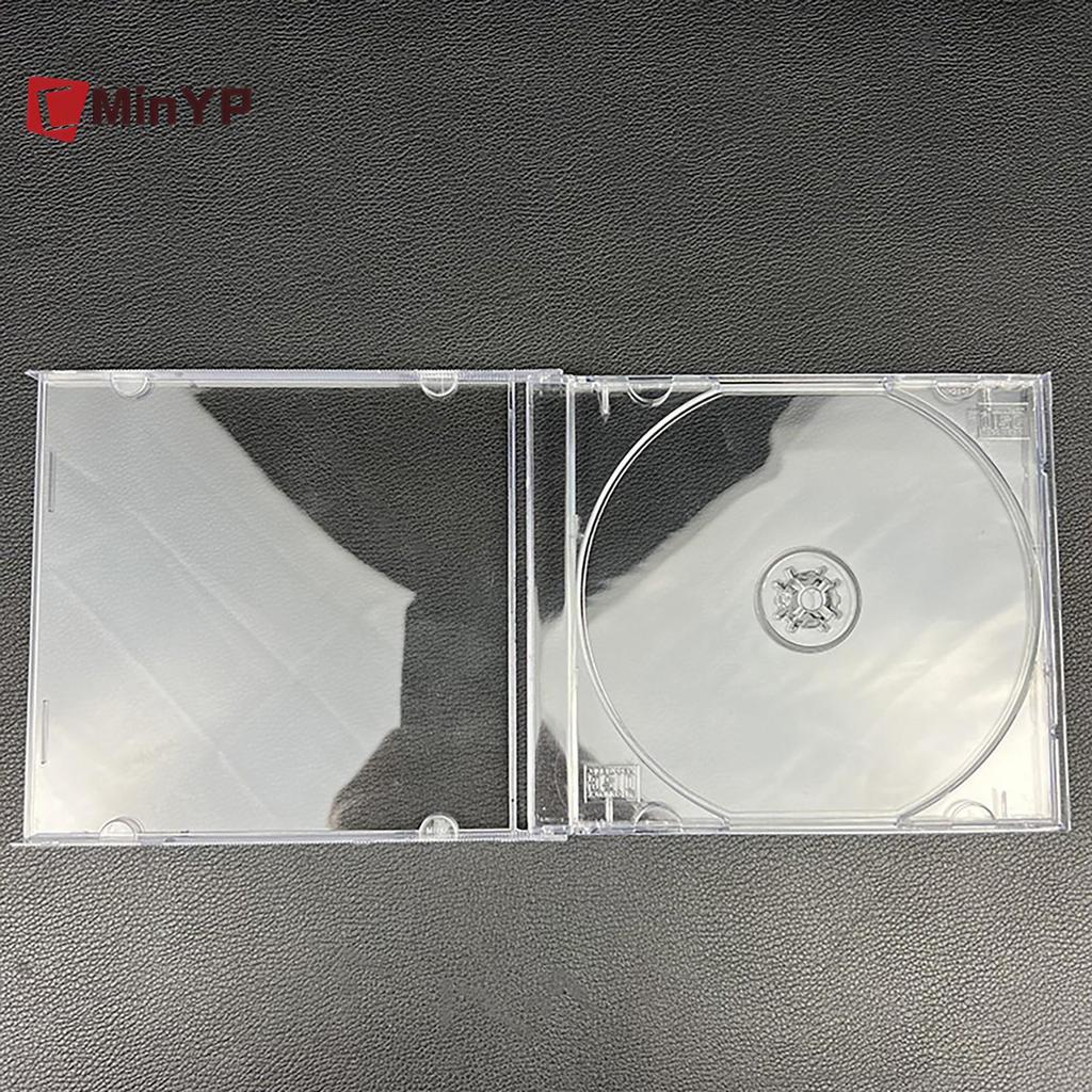 CMinYP Nhựa Trong Suốt Đĩa Đơn Hộp Đựng CD CD CD CD Thiên Tính Đĩa DVD Hộp Bảo Quản Hộp Sắp Xếp Album Hộp Trường Hợp Vinh Quang