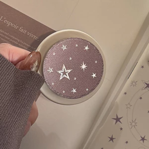 Giá đỡ từ tính Gilt Graffiti Star Điện thoại di động Túi khí có thể thu vào Di động Retro