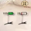 Kẹp Tóc Handmade từ Acrylic Trong Suất 3D - Thích Hợp Làm Quà Tặng