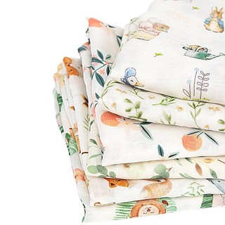 Mùa Hè Lớp Một muslin Cotton Sơ Sinh Quấn 2 Lớp Quấn Bé Gạc Tắm Sơ Sinh Đơn Bao Chăn Chăn B1PH