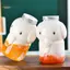 TRTR 350ml Voi Chai Nước Cho Trà Sữa Cà Phê Nước Uống Di Động Cốc Uống Nhà Trong Suốt Chai Nước Giải Khát VN