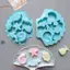 TRTR 7 Consecutive Sinh Vật Biển Khuôn Silicon Fondant Nướng Bánh Sô Cô La Nhựa DIY Khuôn Cá Trang Trí Dụng Cụ Cupcake Topper VN