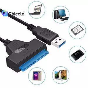Đầu đọc bộ chuyển đổi ổ đĩa cứng gắn ngoài USB 3.0 sang SATA 2.5 "cho cáp SSD HDD Đẹp