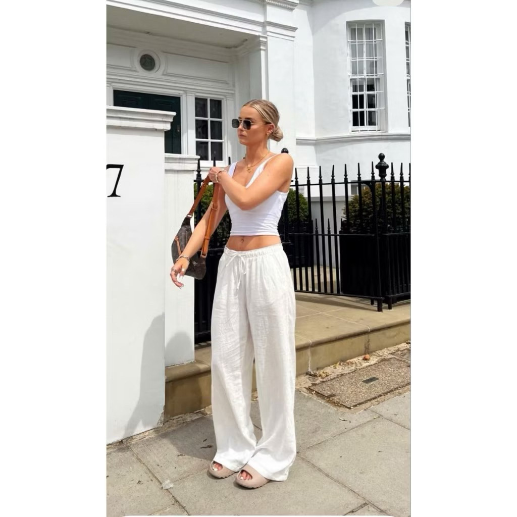 Bamboo Pants- QUẦN SUÔNG LINEN BAMBOO – NHẸ MÁT, THANH LỊCH DỄ PHỐI MyaHouse