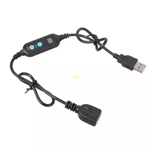 Btsg Hẹn giờ lặp lại Dây nối dài USB 24H Màn hình kỹ thuật số Tiết kiệm điện cho quản lý điện tử gia đình Thiết bị nhà bếp