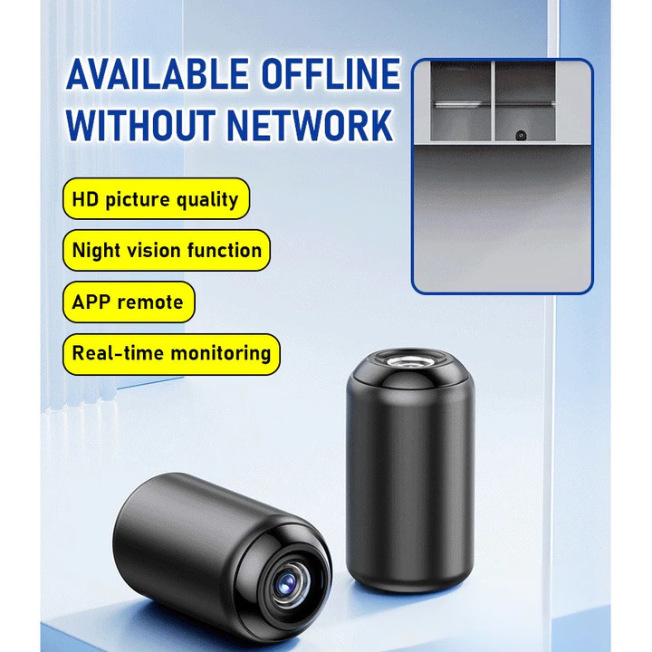 【HD Night Vision】Mini WiFi Remote Monitoring Camera / Mini WiFi Camera / Wireless Security Camera / Home Surveillance Camera / Smart Home Camera