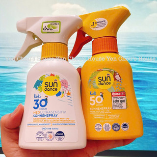Xịt chống nắng trẻ em và sơ sinh Sun dance Dm 200ml Đức