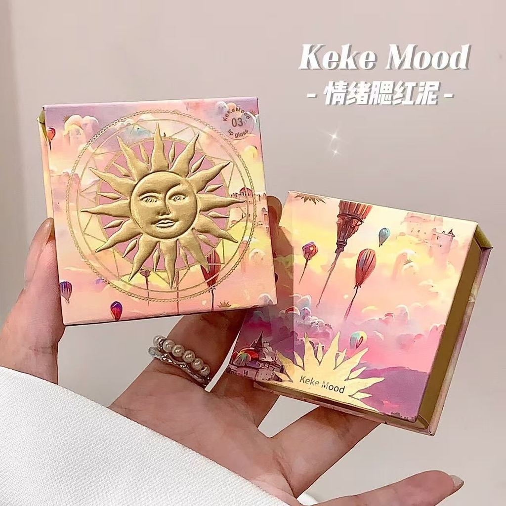 Cảm giác cao cấp!Sun Cảm Xúc Blush Độ Bóng Cao Mở Rộng Châu Âu Mỹ Mờ Làm Sáng Đường Viền Bão Hòa Cao Bóng Mặt Làm Sáng Mỹ Phẩm
