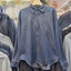 2026 Xuân Thu Phong Cách Mới Nữ Mặc Công Nghiệp Nặng Khoan Nóng Dài Tay Denim Áo Sơ Mi Thời Trang Rời S