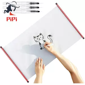 Tranh Nước Canvas Cho Thư Pháp Thực Hành 27 X 16 Inch Vẽ Nước Viết Vải Sơn Ban Với 3 Chiếc Bàn Chải