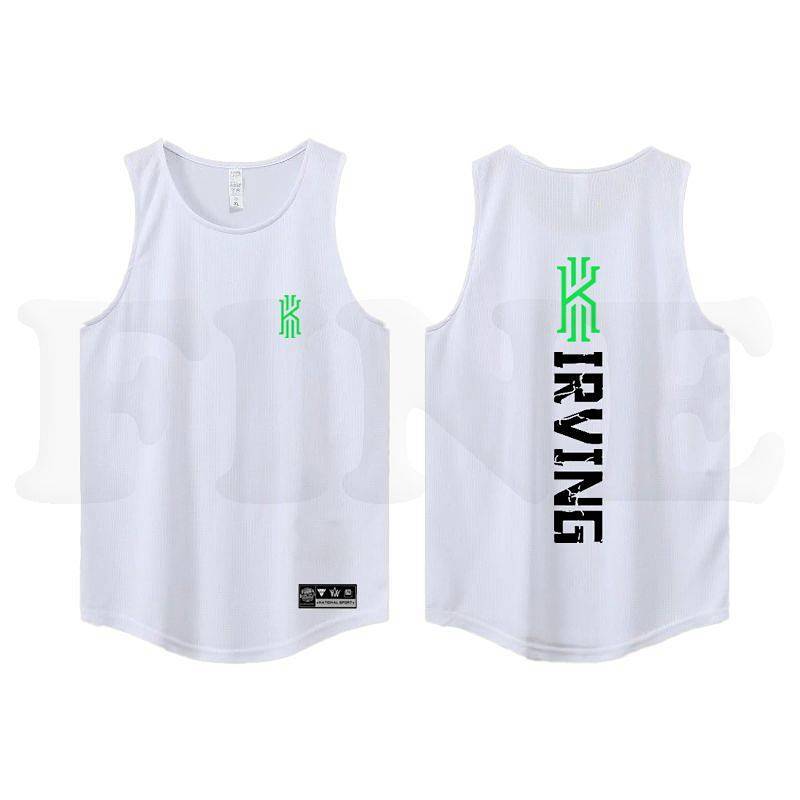 New Basketball Vest Summer Loose T-shirt Basketball Training Wear Sports Running Sleeveless Breathable Top qQVa