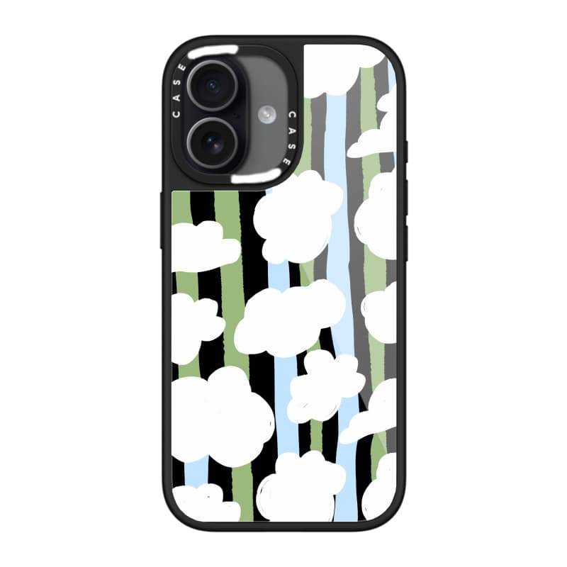 CASECASE X Fluffy Clouds Case Chống Trầy Xước Từ Hút Kính Dành Cho IPhone 17 Air 16 15 14 Pro Max Plus Ốp Lưng Cứng Có Hộp Khắc logo