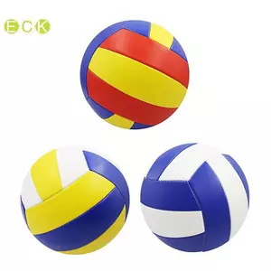 Bóng chuyền Chuyên nghiệp thi đấu Bóng chuyền PVC Kích thước 5 cho bãi biển Cắm trại ngoài trời Bóng chuyền Trò chơi trong nhà Bóng tập luyện Đẹp