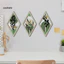 Linh hồn| Boho Sang Trọng Trang Trí Tường Hoa Trang Trí Tường 3 Chiếc Boho Tối Giản Nghệ Thuật Treo Tường Bộ Hình Học Thực Vật Gỗ Áp Phích Rỗng Ra Trang Trí Nhà Trang Trại Cho Phòng Ngủ Lối Vào Trừu Tượng