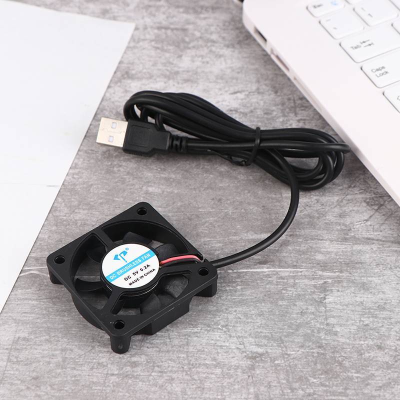 GKY DC5010 Quạt Im Lặng 5V USB Máy Tạo Độ Ẩm Kết Nối Làm Mát Tản Nhiệt Xả CPU Quạt Làm Mát GKY