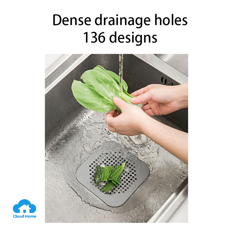 Bộ lọc chống tắc nghẽn cống thoát nước nhà tắm, lưới lọc bồn rửa sàn, dụng cụ nhà bếp