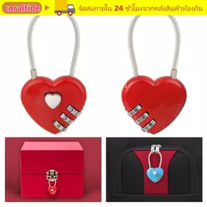 CORALTIDE 1 Móc Khóa Cung Cấp HOT Mặt Số Kết Hợp Mã Hành Lý Du Lịch Vali An Ninh Dụng Cụ