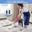 Vòi hút 38mm Xoay đầu bàn chải trong suốt Biến chân không khô ướt thành máy hút bụi
