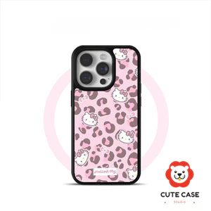 Ốp Lưng Cho IPhone 17 15 11 13 16 12 14 Pro Max AIR 15 14 16 Plus XR Bìa in họa tiết da báo mèo con đáng yêu ngọt ngào