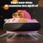 < Pluscloth > Bóng đá di chuột có đèn Led chạy điện có nhạc – Đồ chơi trong nhà dành cho trẻ em và cha mẹ Quà tặng hoạt động vui nhộn dành cho cha mẹ và con cái Bóng nổi treo trong nhà để chơi tại nhà