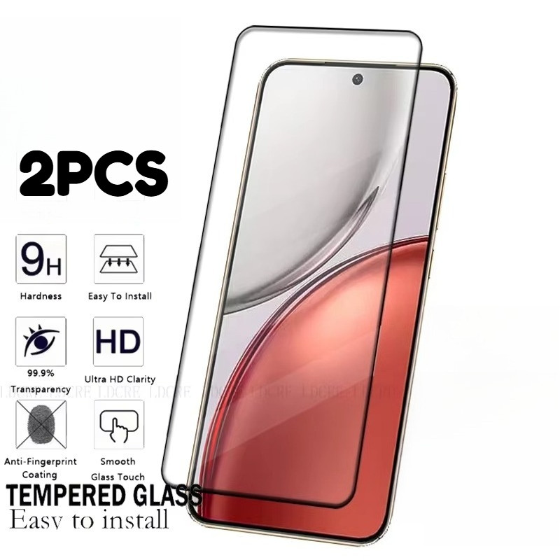 2 Miếng Dán Bảo Vệ Màn Hình HD Kính Cho Honor X9d X9c Thông Minh X9a X9 4G 5G Riêng Tư Kính Cường Lực Trong Suốt Cho Honor X8d X8c X8b X8a X8 5G 4G Chống Gián Điệp Cạnh Đen Kính Phim