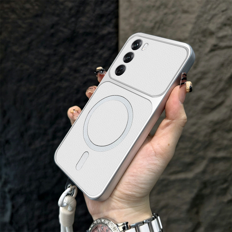 Ốp Lưng PBZZ Cho OPPO Reno 12 pro 5G Reno 12 5G Vỏ Điện Thoại Vỏ Mềm Silicon Chống Sốc Thiết Kế Mới Thẩm Mỹ Có Dây Buộc Cho Bé Gái Từ Tính TBDTBS1