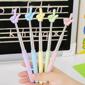 Que Chỉ Bảng Cho Giáo Viên, Học Sinh Hình Ngón Tay Có Thể Thu Gọn Và Kéo Dài 69cm, Gậy Chỉ Bảng Giáo Cụ Dạy Học