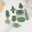 Hệ thống nhiều mặt dây retro totem phong cách kim loại cho trang trí quần áo và đồng phục DIY