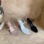 Giày Sandal Dây Đeo Bằng TT Mùa Hè Phong Cách Mới Dây Mỏng Có Dây Cao Gót Không Mệt Mỏi Ngọt Ngào Với Váy Giày