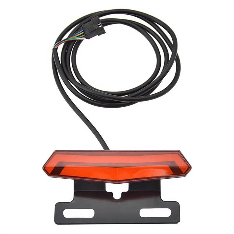 < WHPHous-t > Bộ đèn pha phía trước xe đạp điện 24-48V Công tắc đèn pha còi Ebike Bật đèn đuôi chức năng Phụ kiện xe đạp điện Đẹp