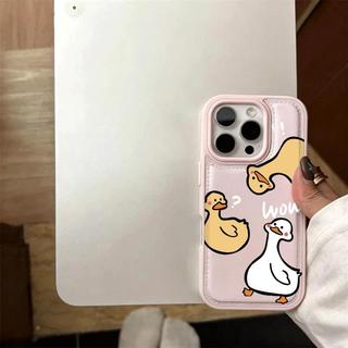 Ngỗng vui sống  Đối với iPhone 15Pro14plus ngrường hợp đơn giản và dễ thương