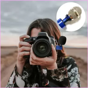 Micrô máy ảnh Mini Cinna 3 5mm để ghi âm chất lượng trên nhiều thiết bị khác nhau