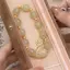 MAKY Phước Lành - Vòng Tay Tình Bạn Thỏ, Hạt Đá Tự Nhiên, Trang Sức Thời Trang Cho Nữ
