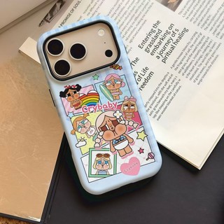 Ốp bảo vệ chân đế hình trái tim cho iPhone 11 12promax 13pro15pro 15promax 14 14promax 14promax 14pro 16 pro max 16 plus 17 17promax hai trong một