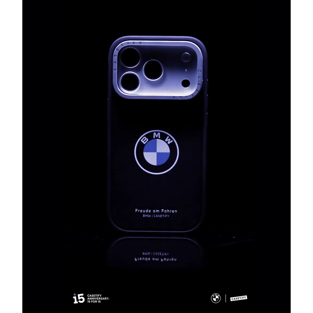 CASECASE X BMW Xanh Bộ Sưu Tập Ốp Lưng Máy Ảnh Màu Trắng Vòng Phiên Bản Mờ Đen Cứng Hút Từ Tính Tác Động Dành Cho Apple IPhone 13 14 15 16 17 Pro Max Air Plus Có Hộp