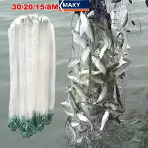Lưới Câu Cá Nylon 8/15/20/30M - Dây Lưới Đơn Cho Bẫy Phao