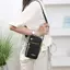 MAKY Điện Thoại Di Động Túi Đeo Ngang Cho Nữ Thời Trang Nữ Đeo Vai Túi Điện Thoại Di Động Túi Đựng Tiền Xu 3 Lớp Ví Có Tai Nghe Cắm VN
