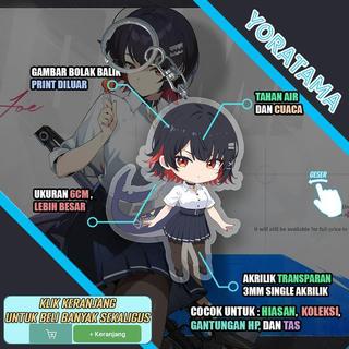Gantungan Kunci Ellen Joe Zenless Zone Zero ZZZ, Keychain Anime Lucu - Ellen Default