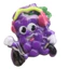 < Pluscloth > Bộ đồ chơi bóp trái cây hoạt hình – Giảm lo âu Fidget Căng thẳng Bóng ủng hộ bữa tiệc cho trẻ em Người lớn Bao gồm kính râm Ván trượt sầu riêng Đàn Guitar chuối Cà tím Nho
