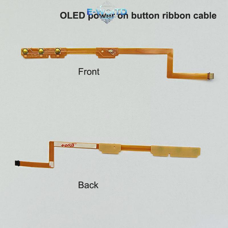 E-WOITD 1 Cái Cho Switch Lite NS Oled Công Tắc Nguồn Bật Tắt Nút Âm Lượng Kết Nối Điều Khiển Ruy Băng Cáp Mềm Cho Nintendo Switch Console E-WOITD