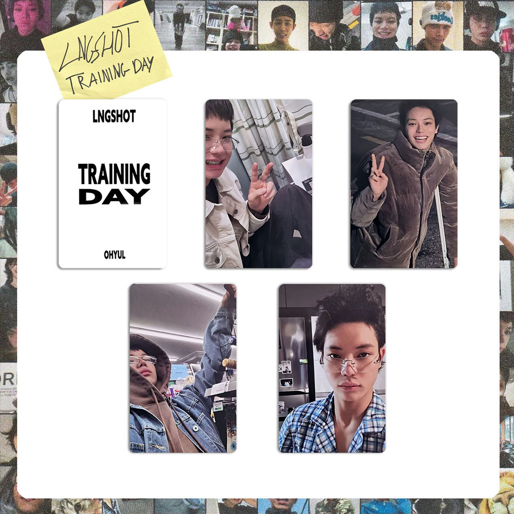 4 Ngày tập luyện LNGSHOT CALLERS Album Lomo Cards Photocards
