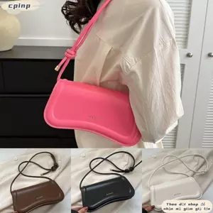 Túi đeo vai CPINCP, Túi đeo nách cá nhân thiết kế thích hợp, Túi xách nữ thời trang PU Retro
